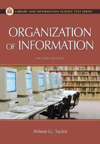 The Organization Of Information
