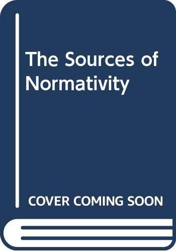 The Sources Of Normativity