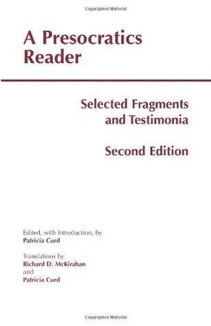 A Presocratics Reader