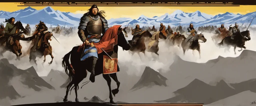 Genghis Khan and the Making of the Modern World/logo